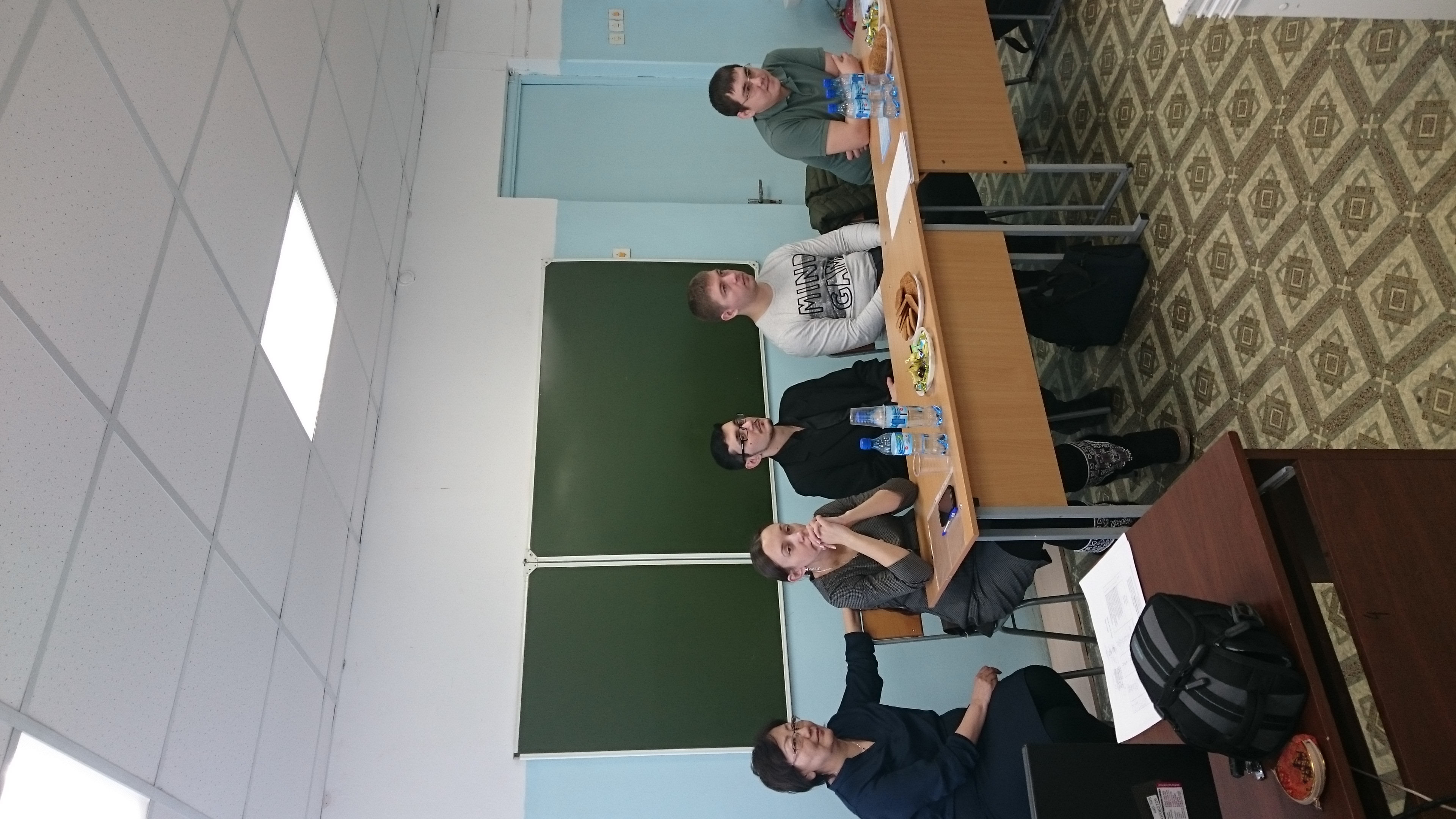 Члены комиссии за работой